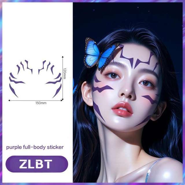 Boy Group Full-Body Eco-Friendly Cartoon Style Temporary Tat view 4