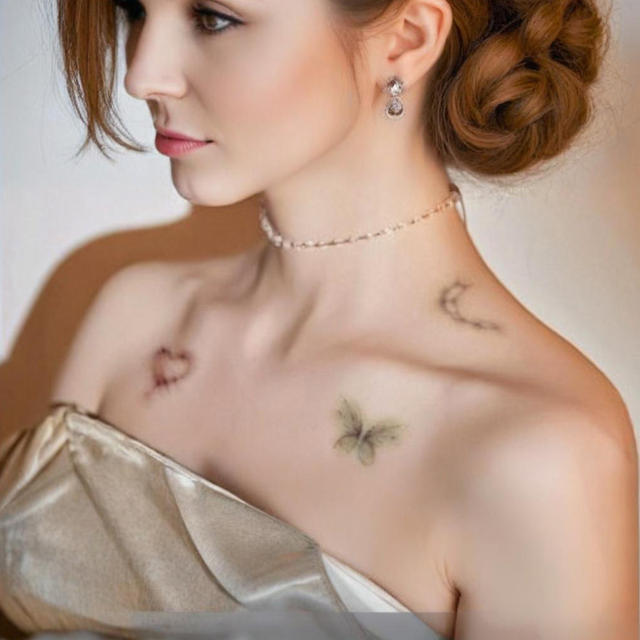 New Personalized Eco-Friendly Bruise Scar Tattoo Sticker Wat view 4