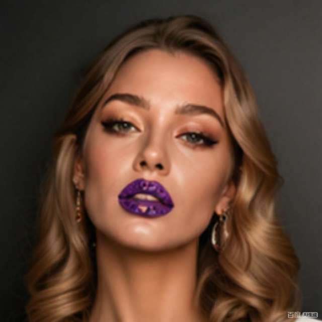 Halloween Sexy Fashionable Lip Tattoo Stickers Mouth Decals- view 3