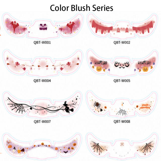 Halloween Temporary Tattoo Stickers Eco-Friendly Water Trans view 5