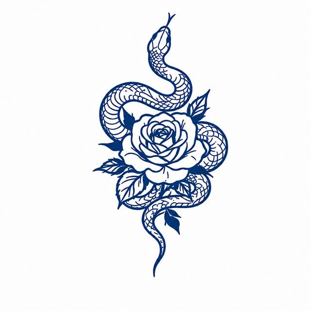 Waterproof White Paper Herbal Tattoo Sticker Temporary Body  view 6