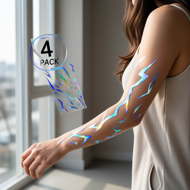 Demon Hunter Girl Group Tattoo Stickers KPOP Anime Cosplay H view 4